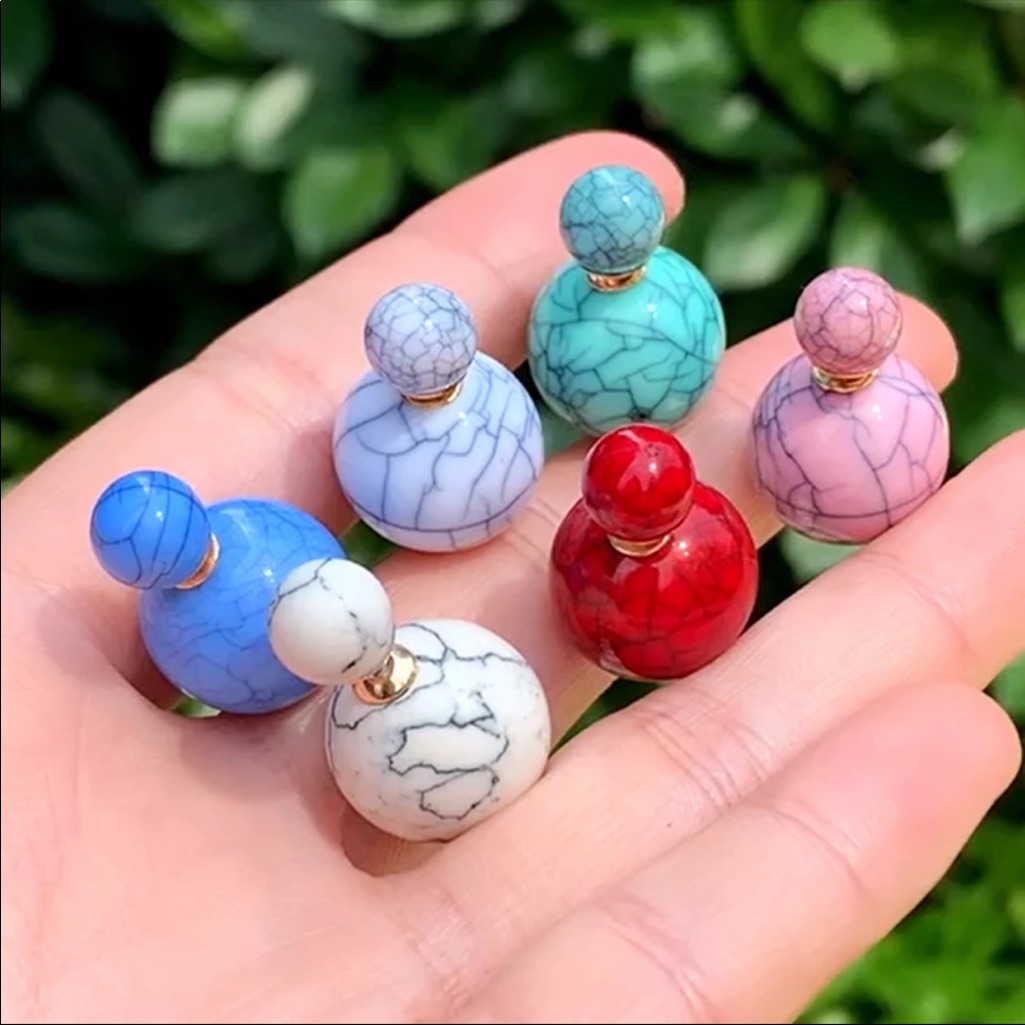 Statement Marble Earrings